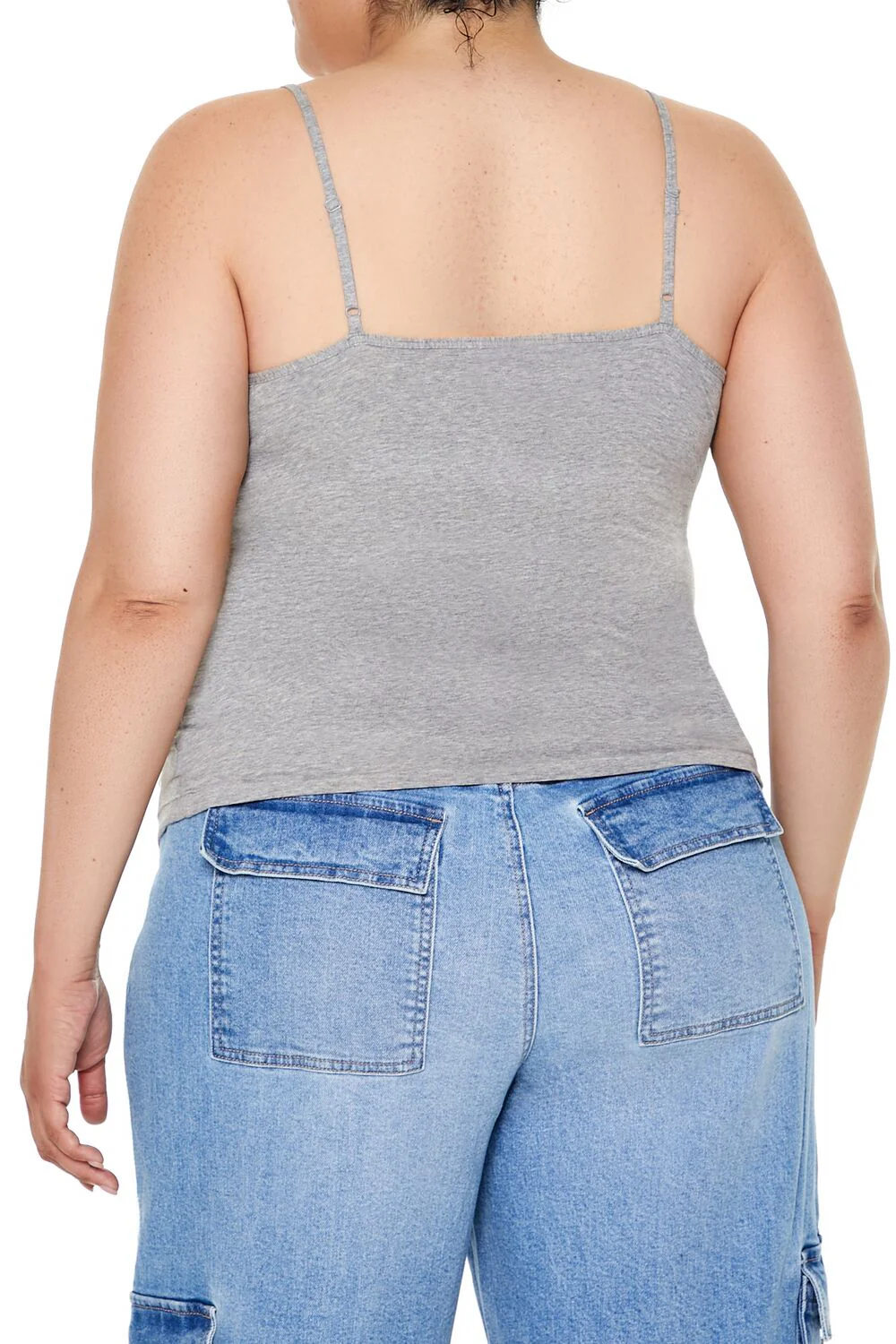 Plus Size Cotton-Blend Basic Cami - Image 10