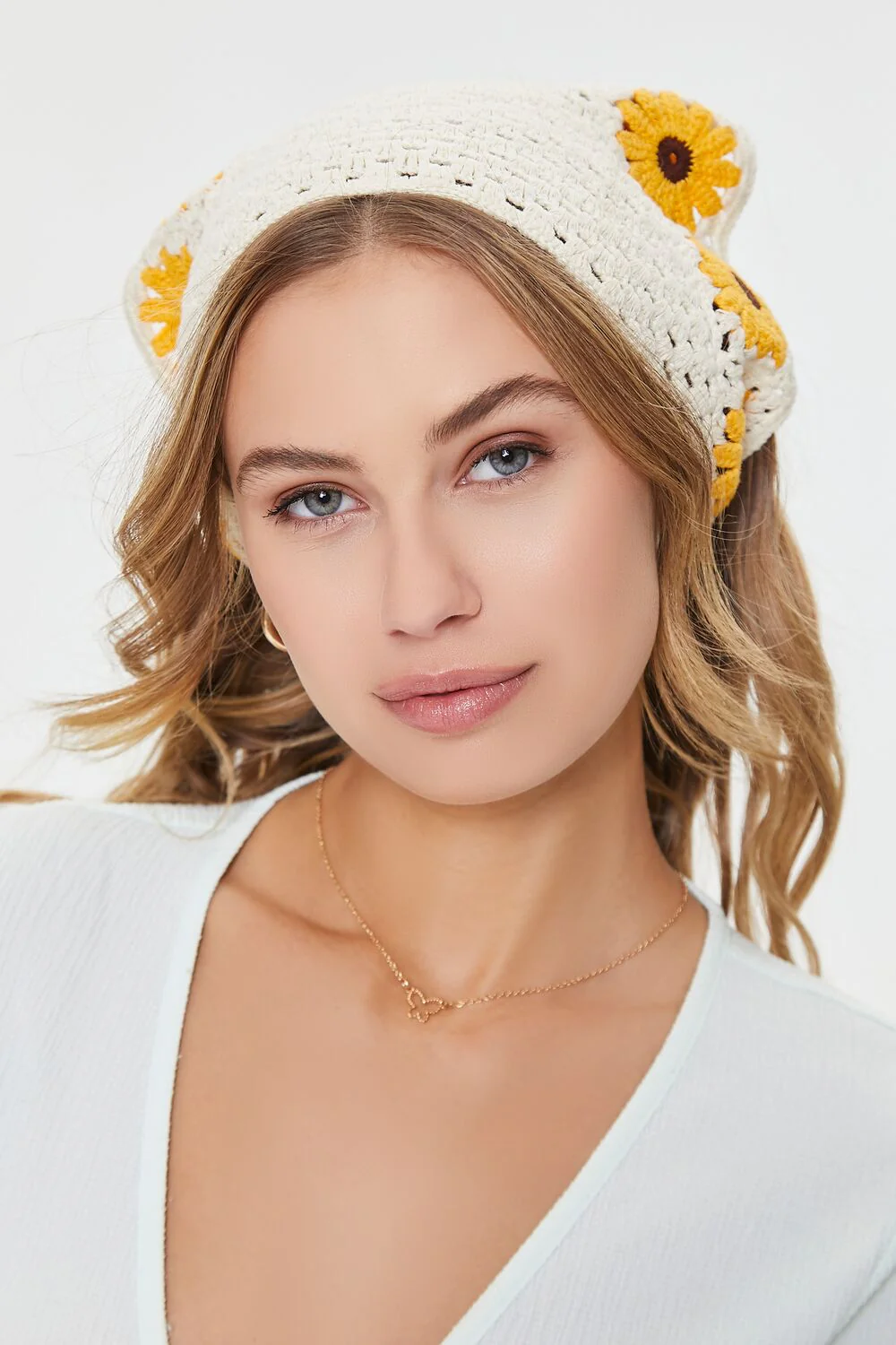 Floral Crochet Headwrap - Image 2