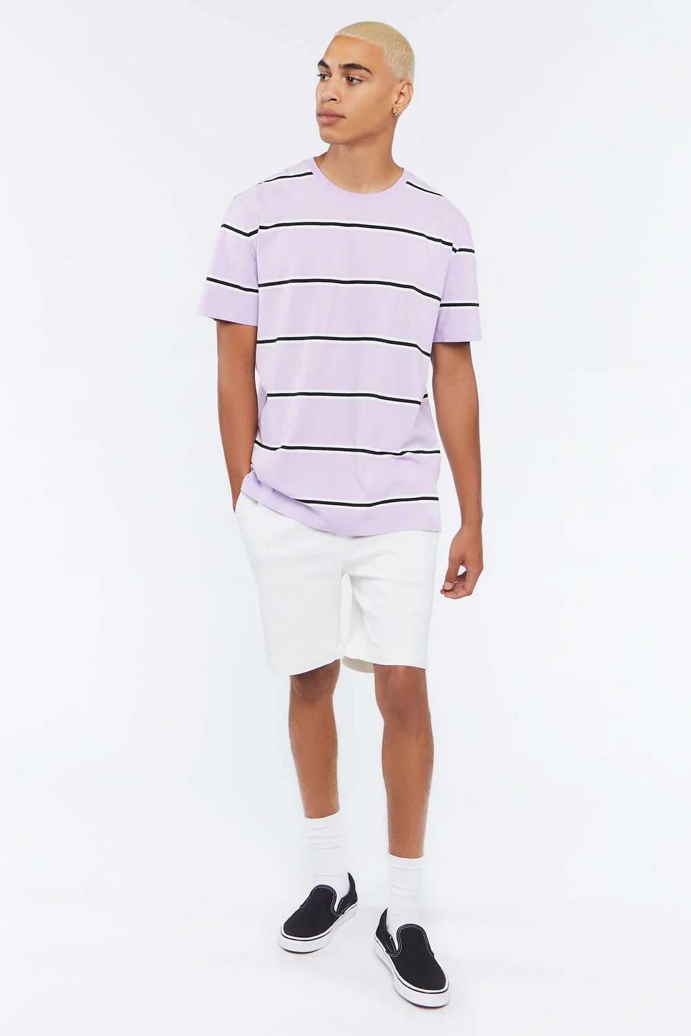 Striped Crew Tee - Image 4
