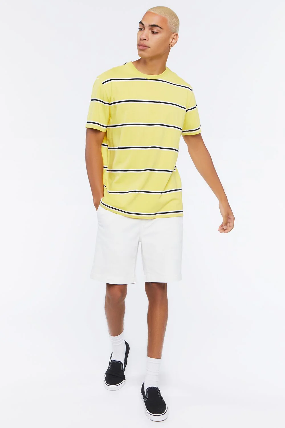 Striped Crew Tee - Image 8