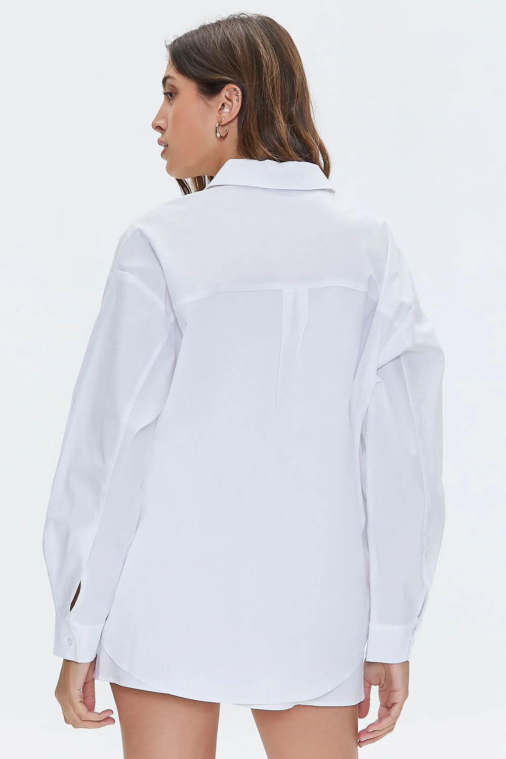 Poplin Drop-Sleeve Shirt - Image 3