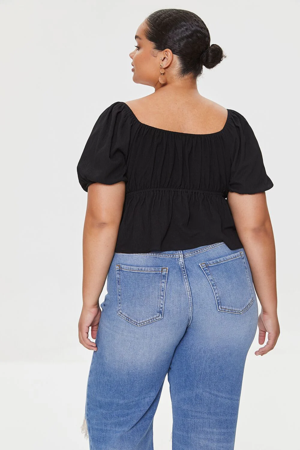 Plus Size Flounce-Hem Top - Image 8