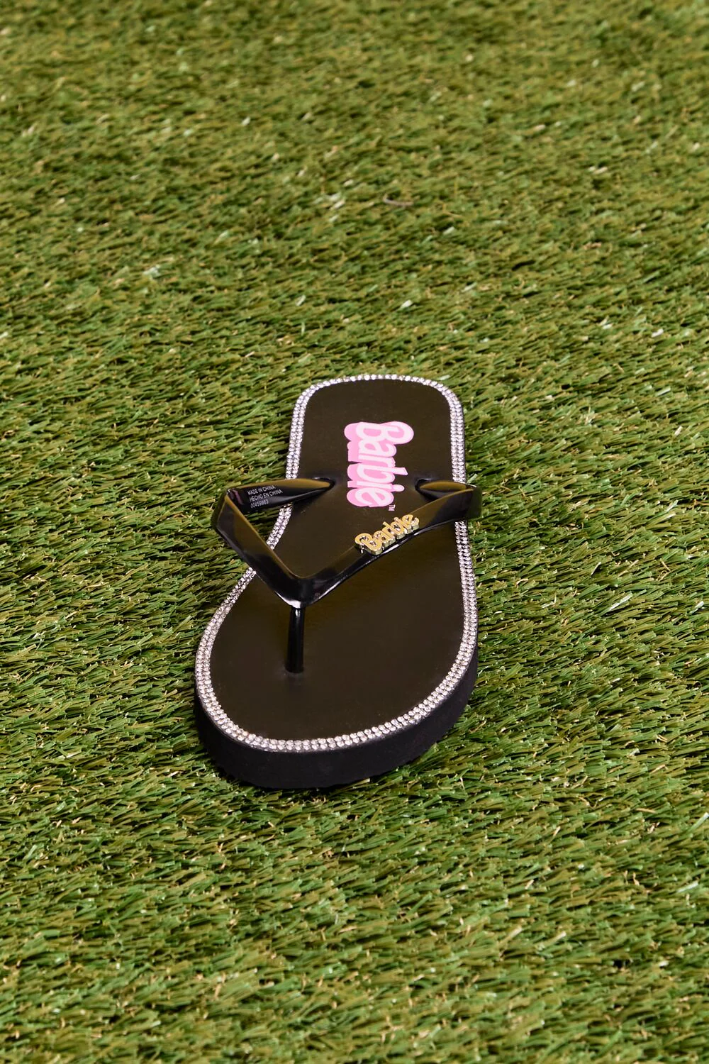 Barbie™ Rhinestone Flip Flops - Image 3