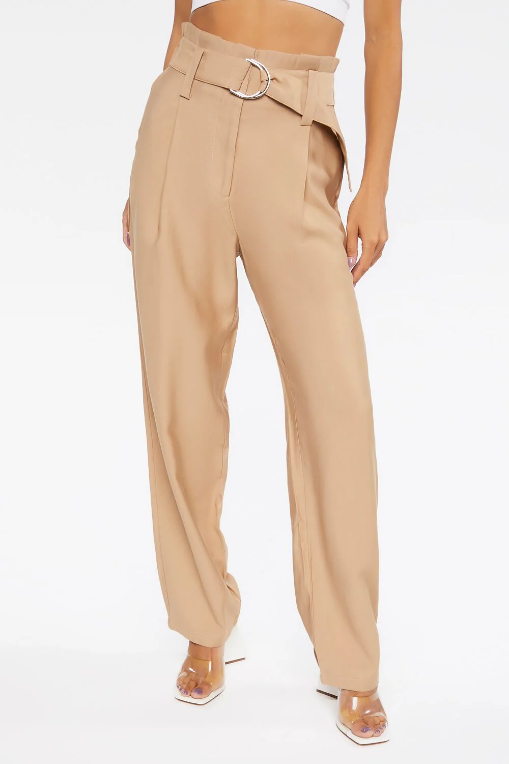 Linen Wide-Leg Pants - Image 2