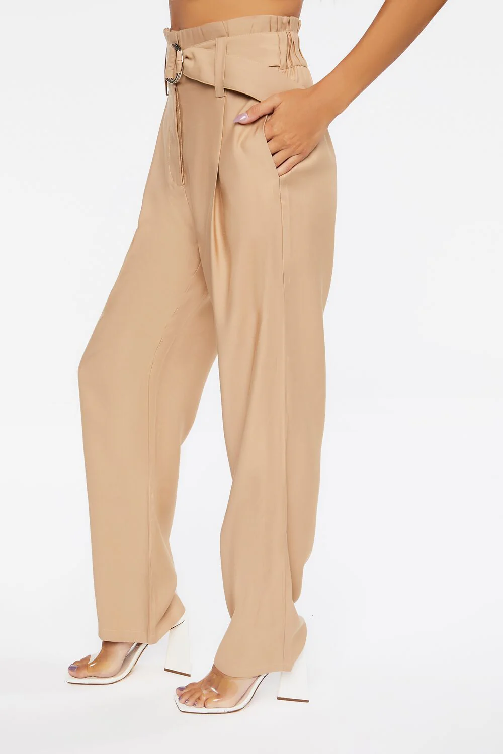 Linen Wide-Leg Pants - Image 3
