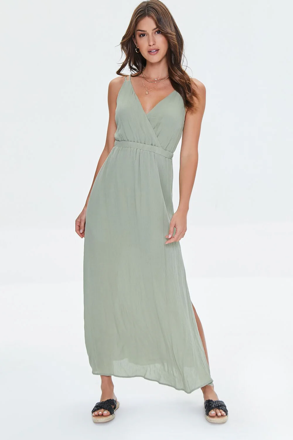 Surplice Cami Maxi Dress - Image 8