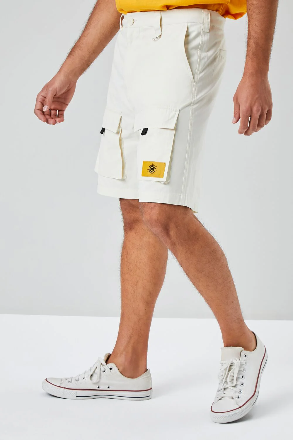 Sun Patch Graphic Cargo Shorts - Image 3