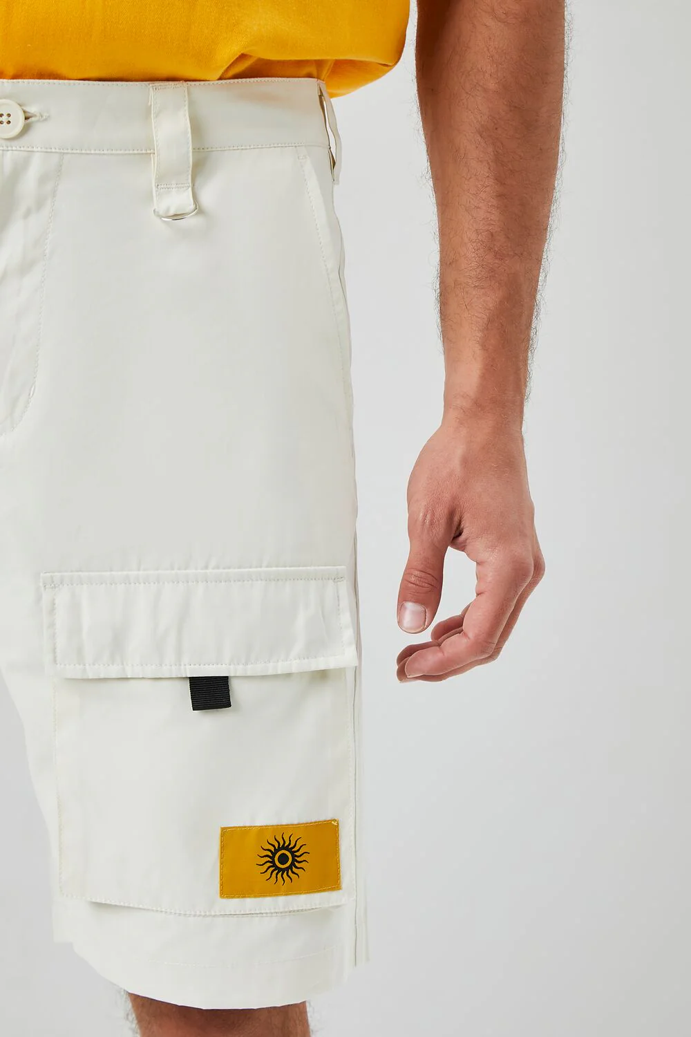 Sun Patch Graphic Cargo Shorts - Image 6