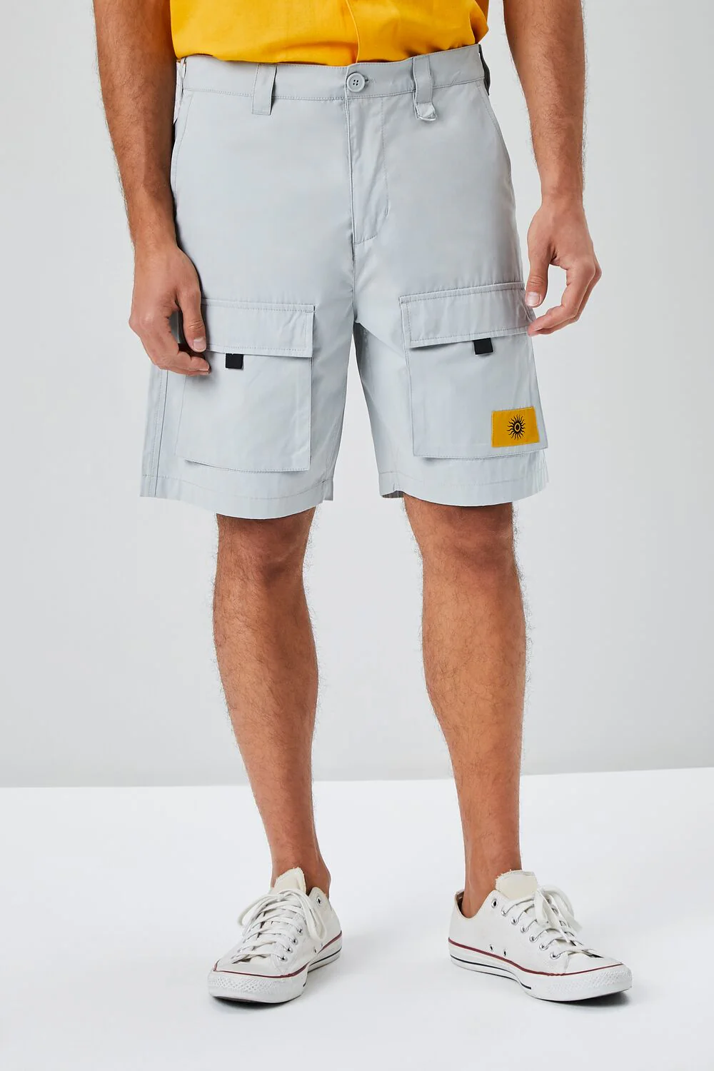 Sun Patch Graphic Cargo Shorts - Image 8