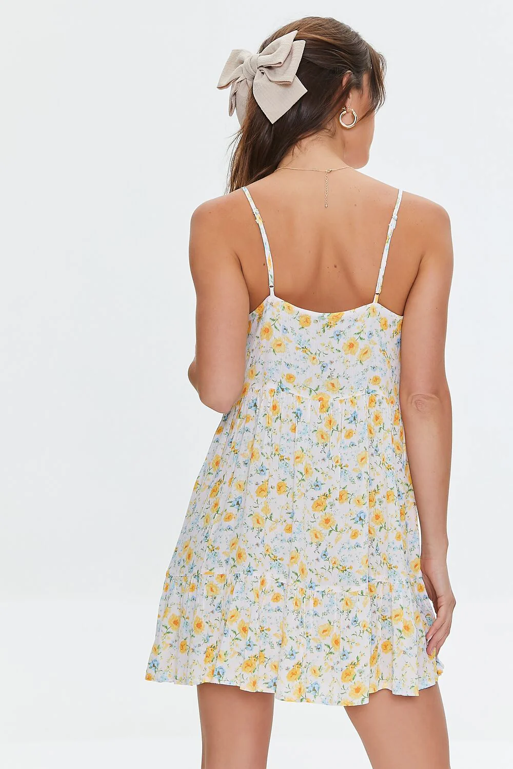Ditsy Floral Print Cami Dress - Image 3