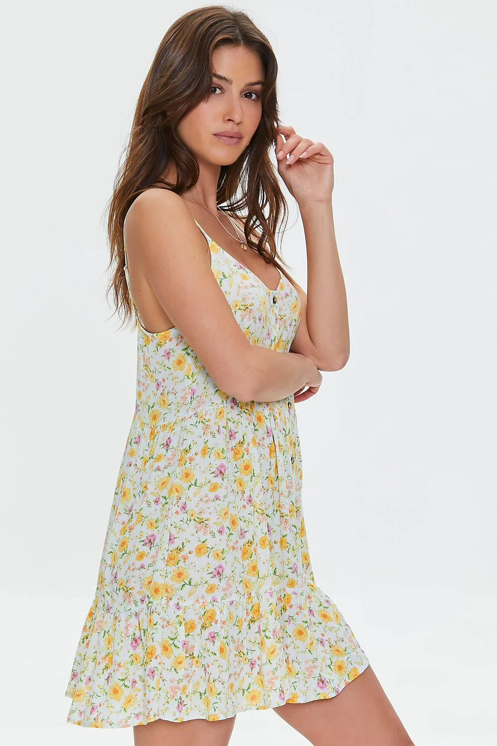 Ditsy Floral Print Cami Dress - Image 7