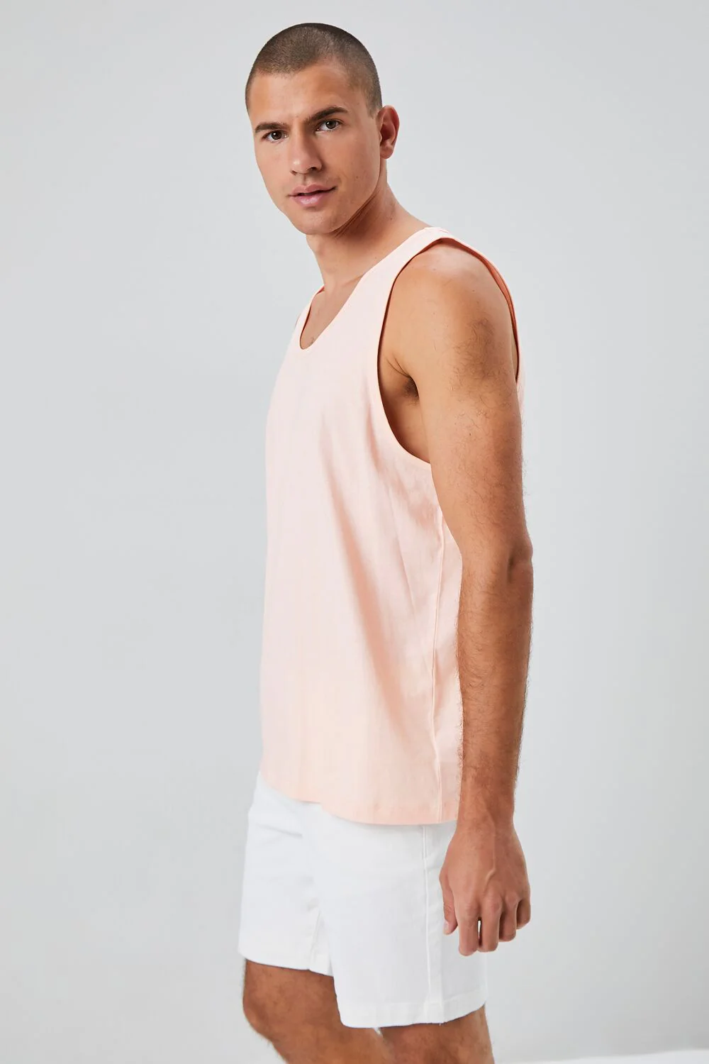Basic Organically Grown Cotton Tank Top - Image 2