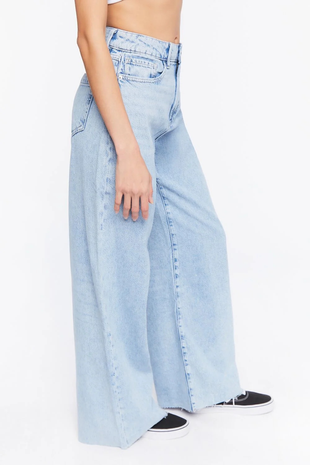 High-Rise Wide-Leg Jeans - Image 3
