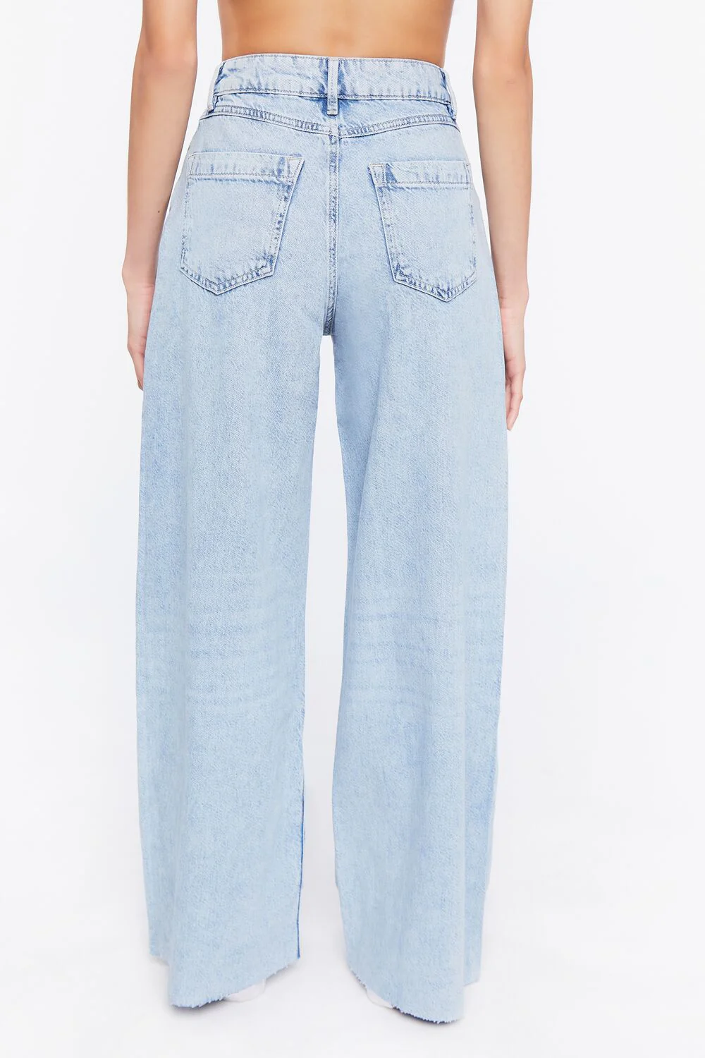 High-Rise Wide-Leg Jeans - Image 4