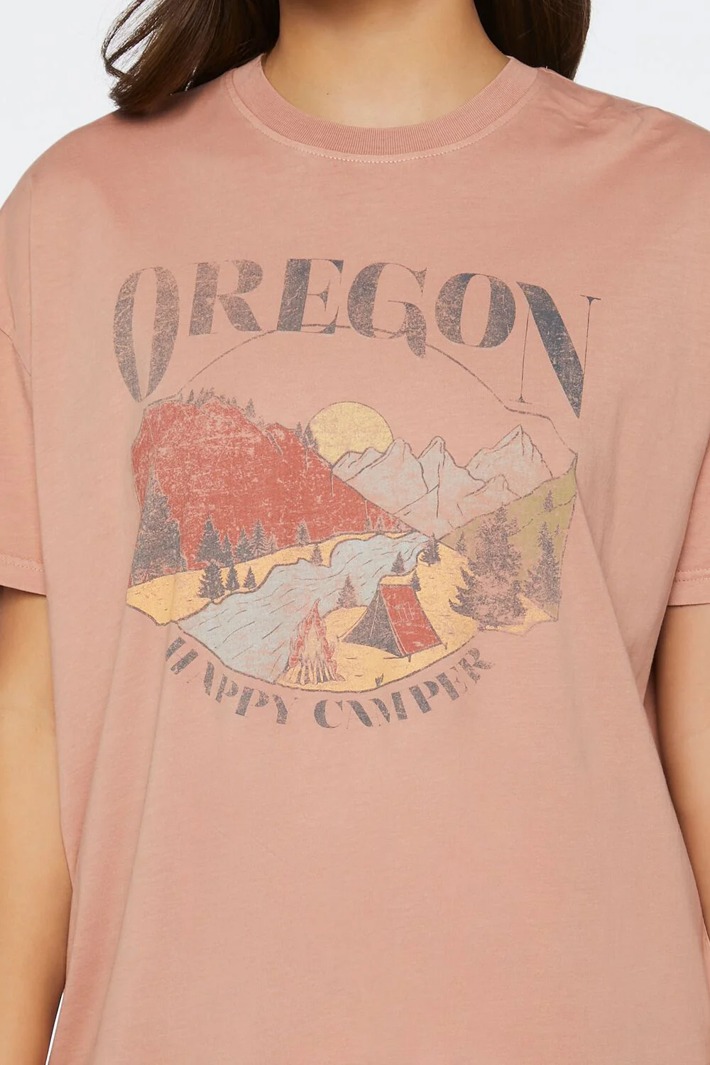Oregon Graphic Drop-Sleeve Tee - Image 5