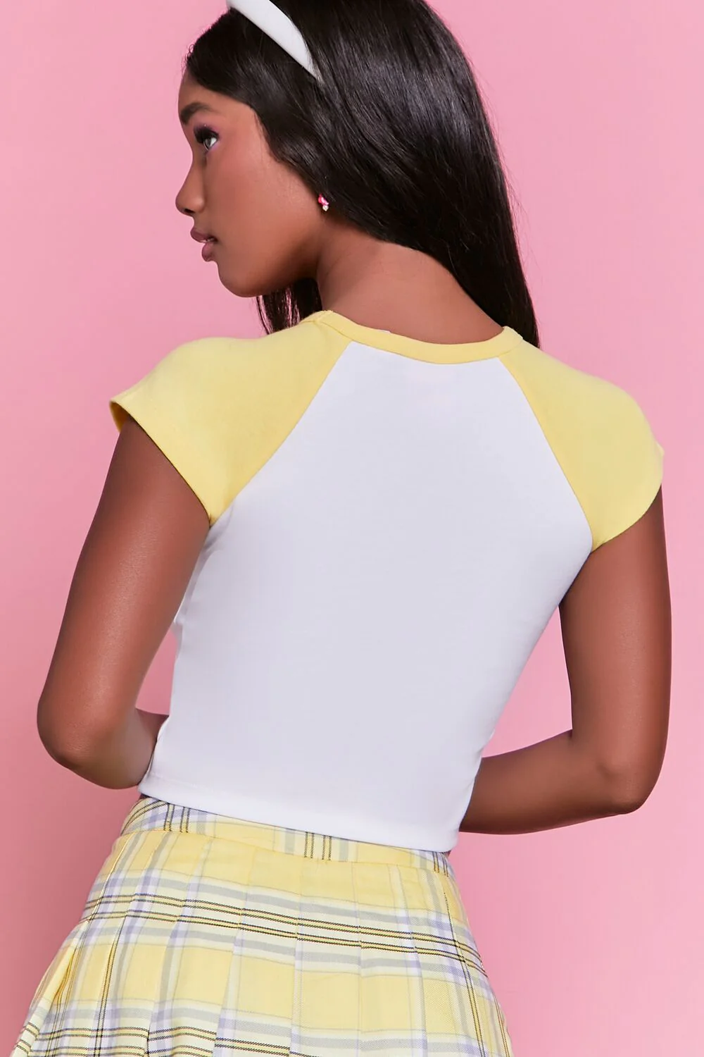 Barbie™ Graphic Cropped Raglan Tee - Image 3