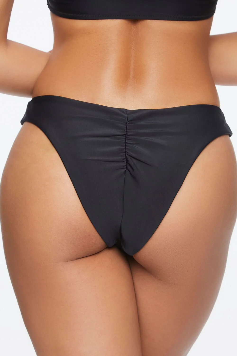 Ruched Brazilian Bikini Bottoms - Image 3