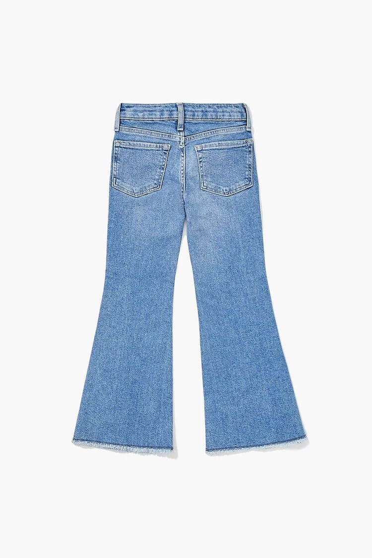 Girls Recycled Cotton Jeans (Kids) - Image 2