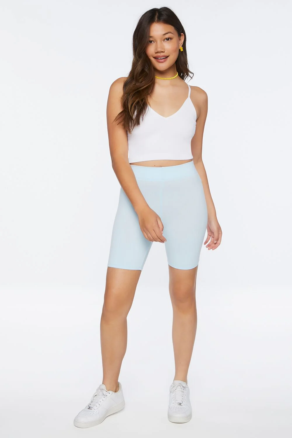Jersey High-Rise Biker Shorts - Image 5