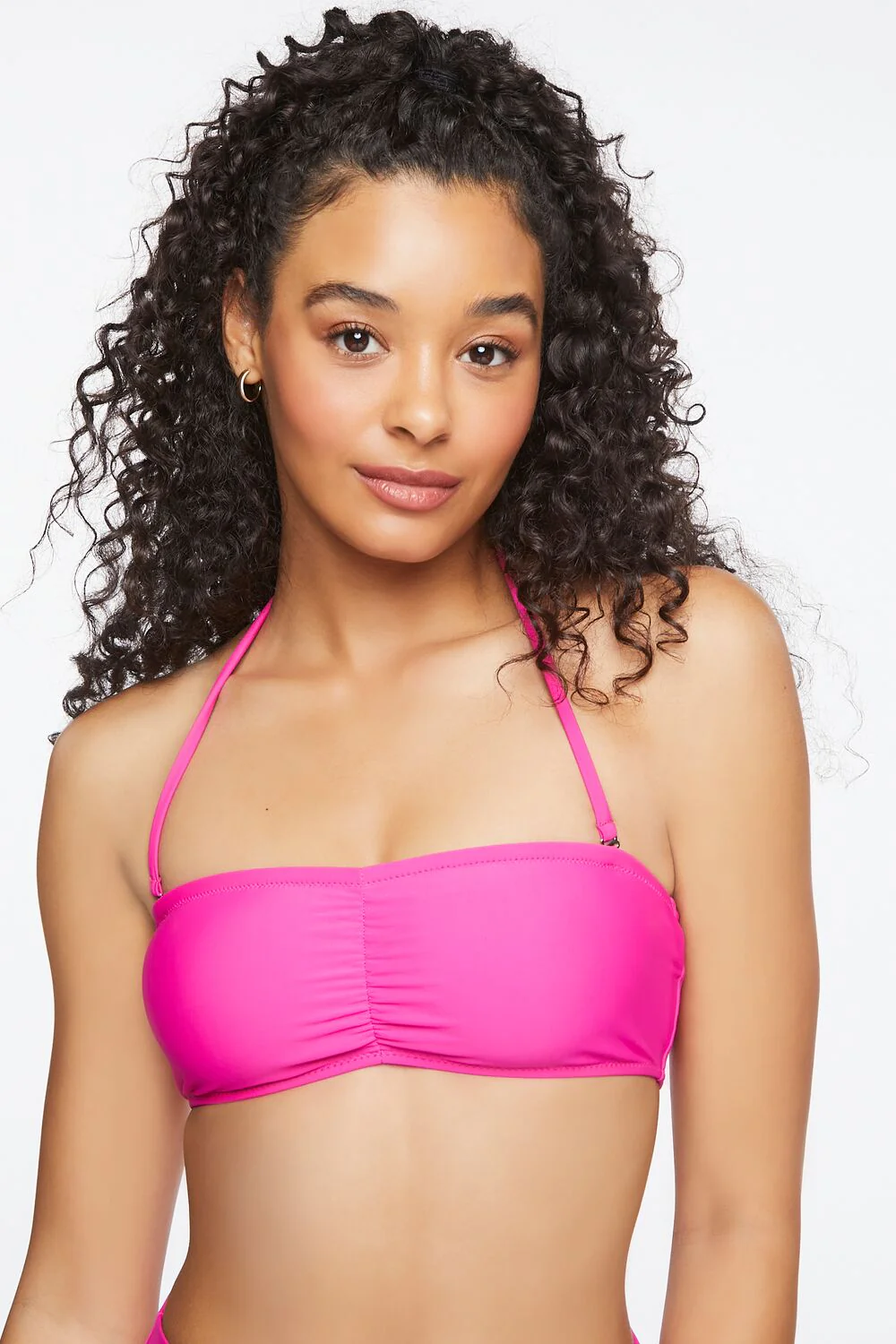 Ruched Bandeau Bikini Top - Image 7