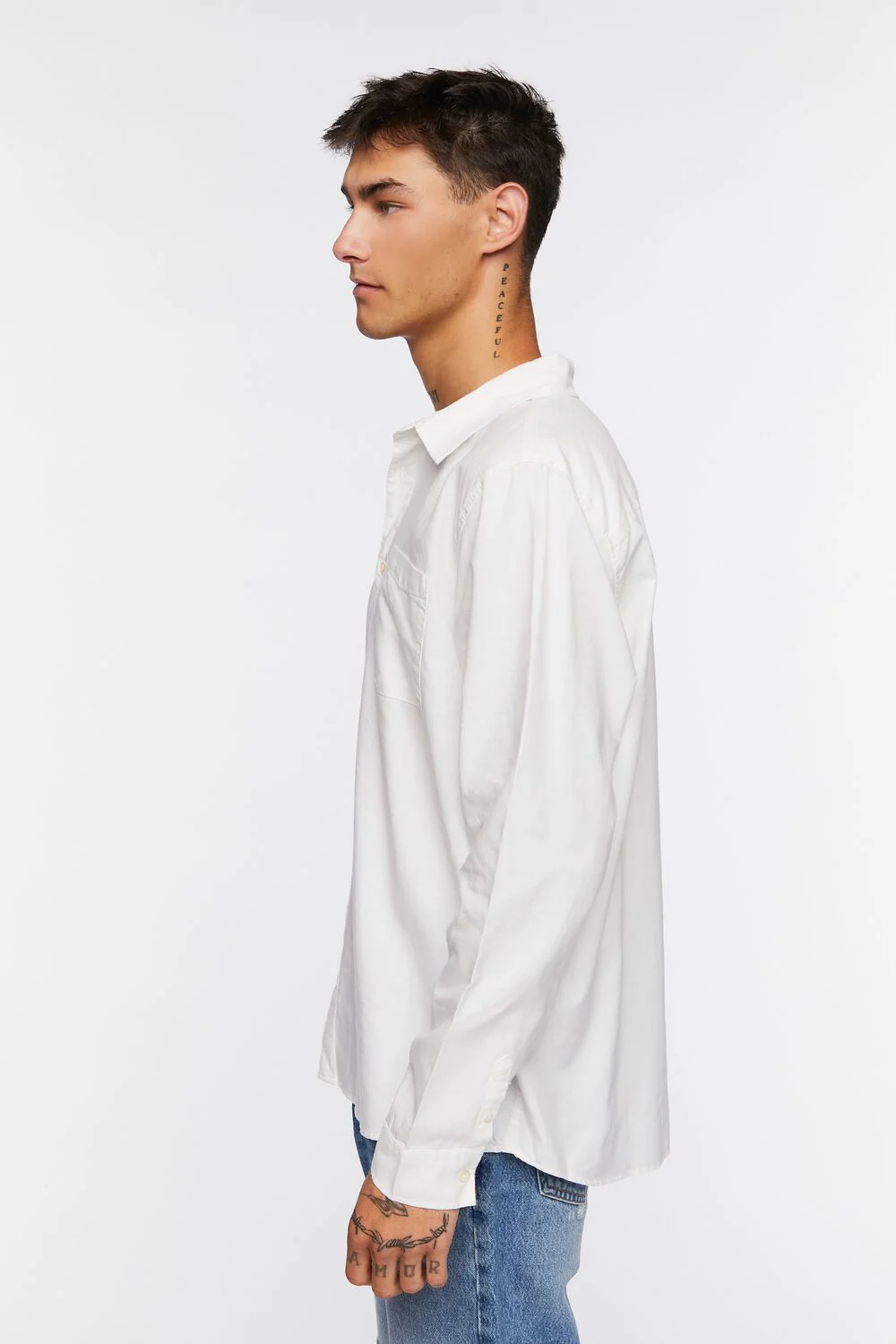 Cotton Button-Up Shirt - Image 2