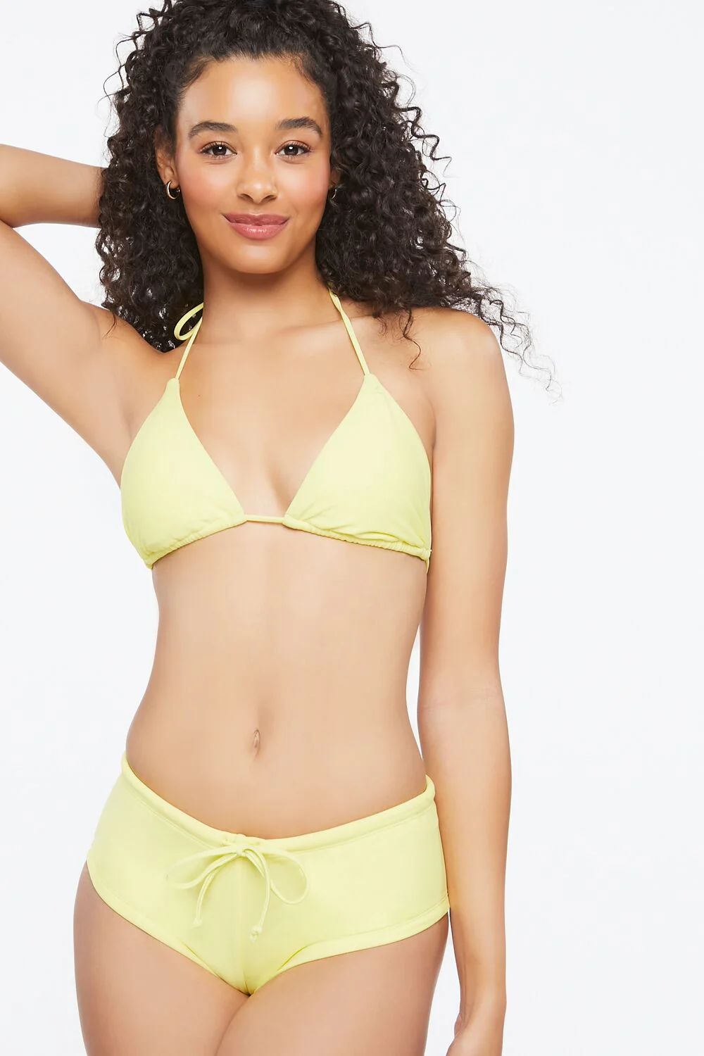 Drawstring Boyshort Bikini Bottoms - Image 5