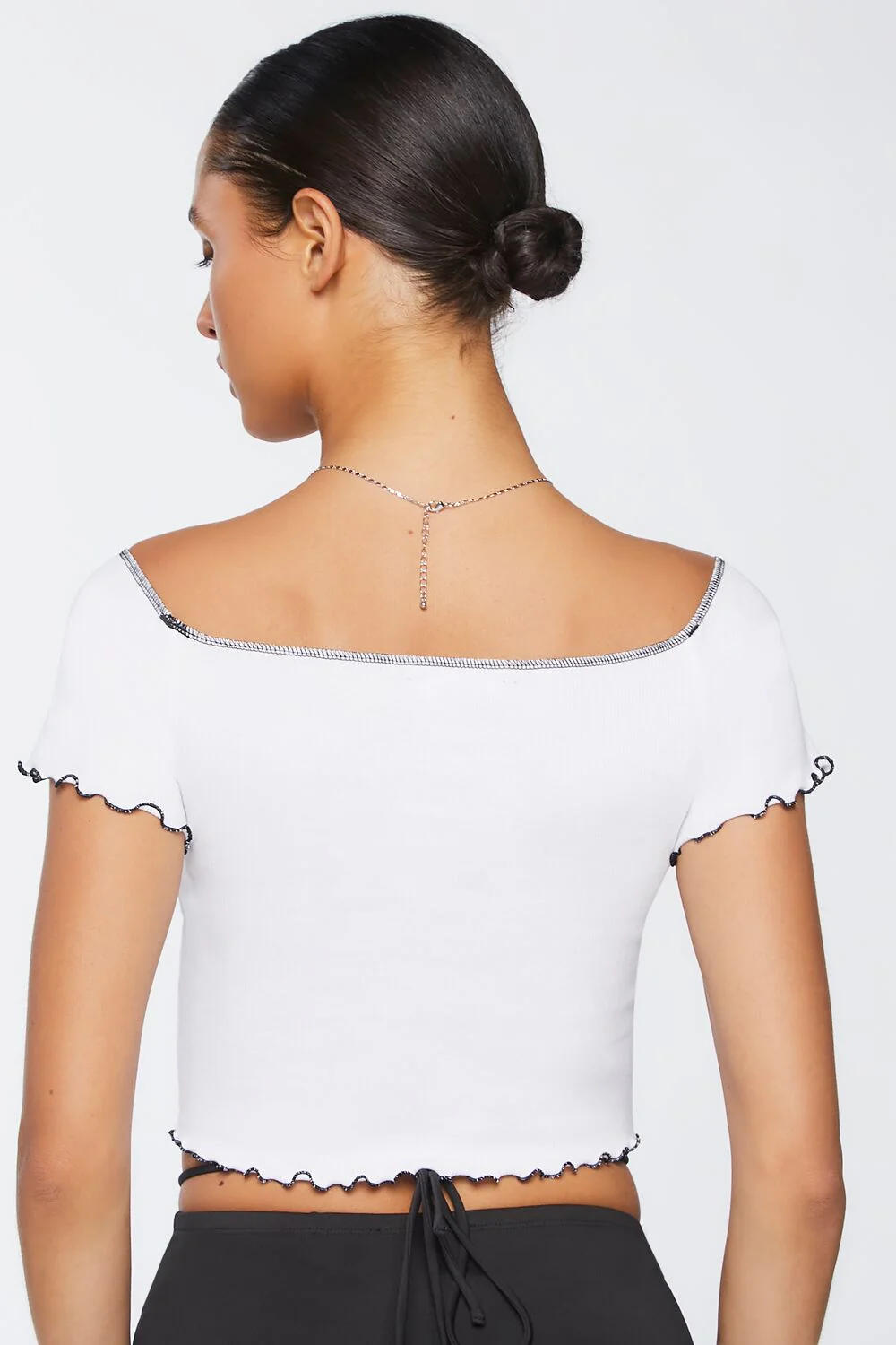 Flame Graphic Baby Tee - Image 3
