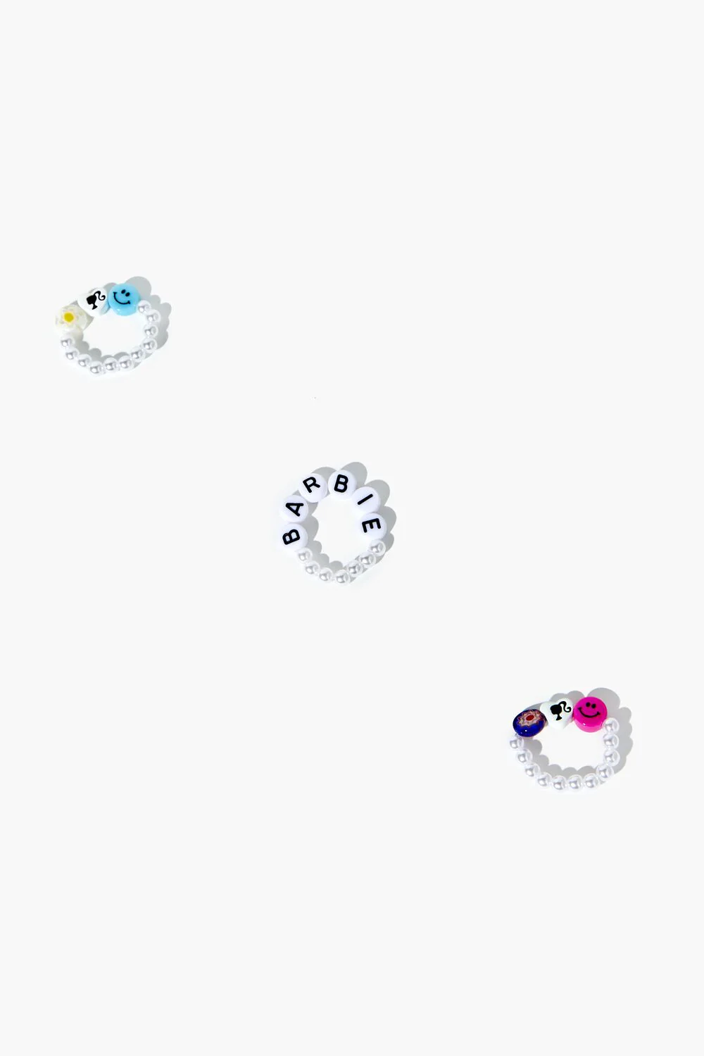 Beaded Barbie™ Bracelet & Ring Set - Image 3
