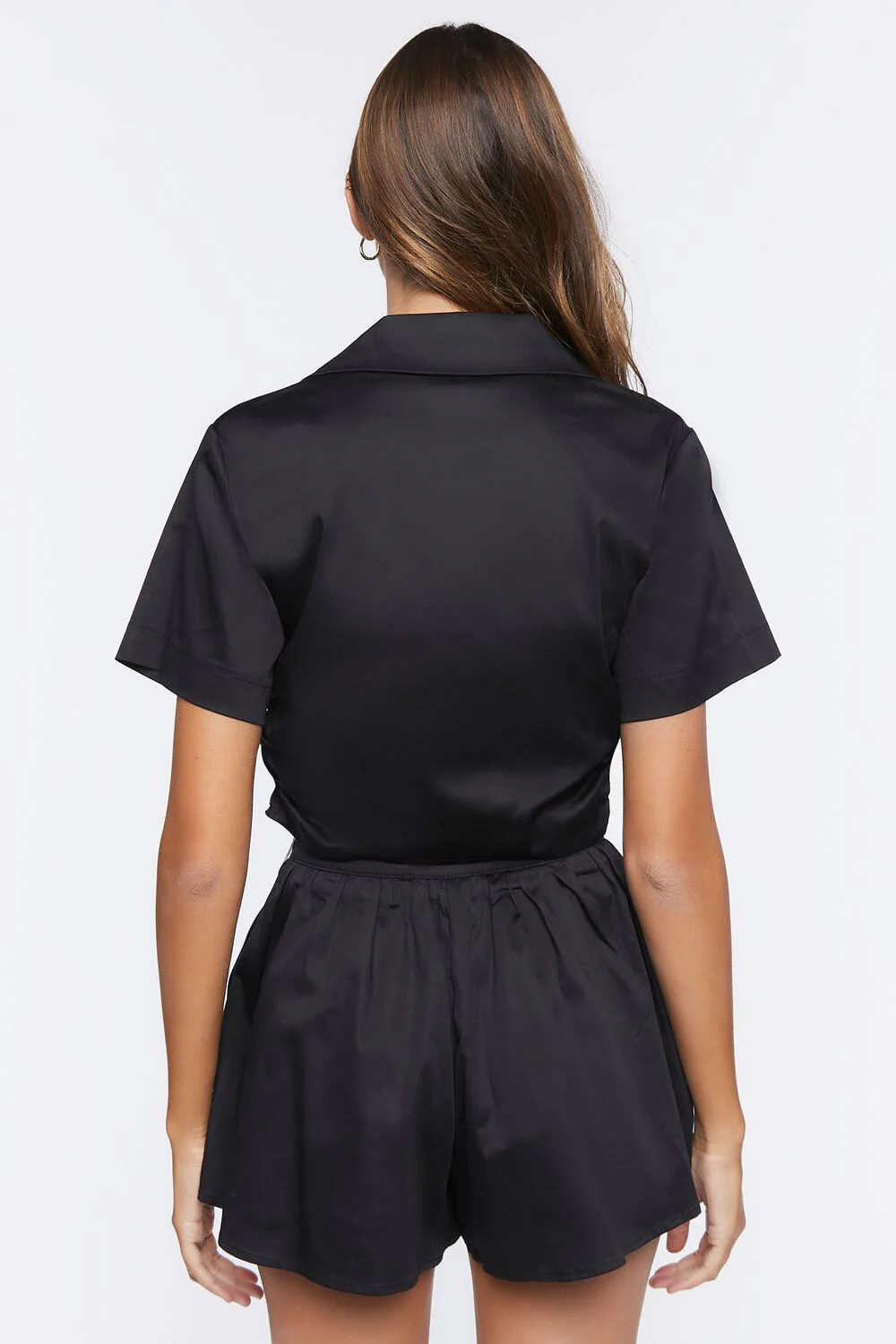 Ruched Crop Top - Image 3