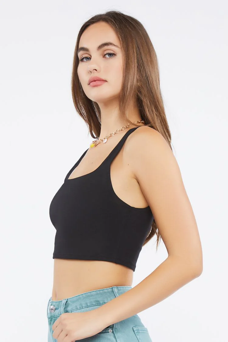 Cropped Tank Top - Image 2