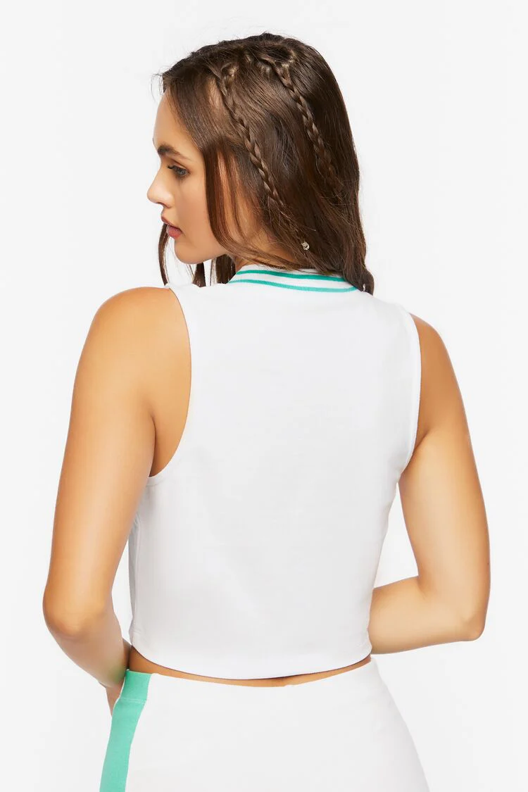 Malibu Graphic Crop Top - Image 3