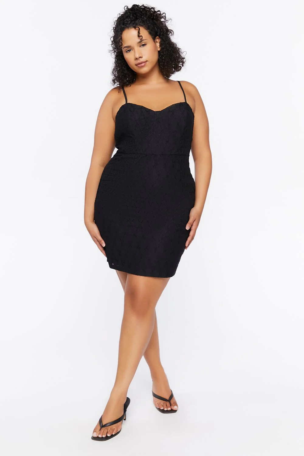 Plus Size Sweetheart Mini Dress - Image 4