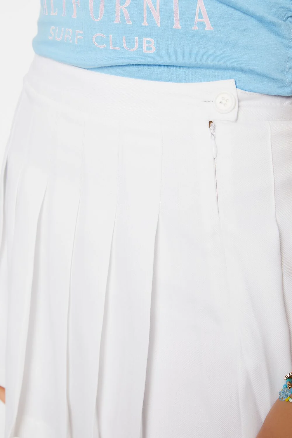 Pleated Mini Skirt - Image 6