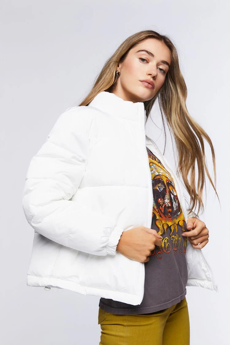 Quilted Puffer Jacket - Image 12