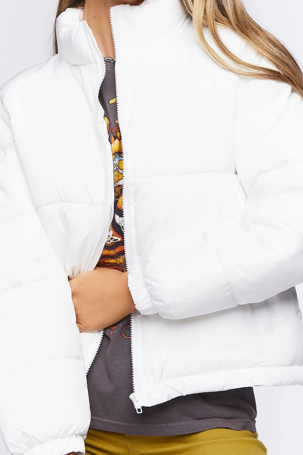 Quilted Puffer Jacket - Image 15