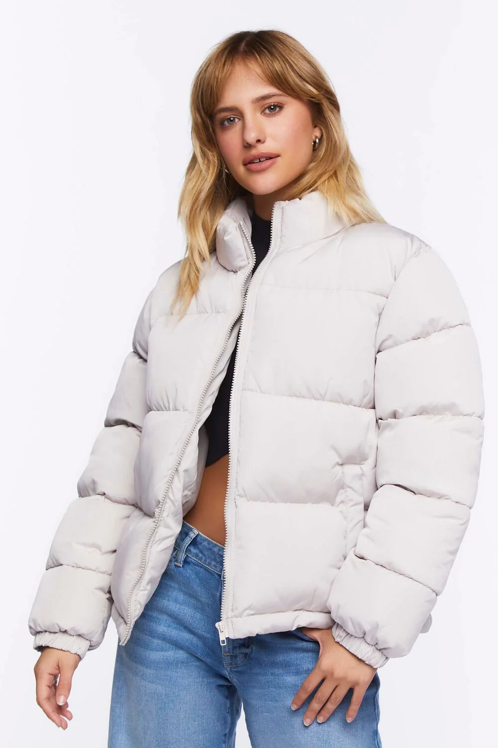 Quilted Puffer Jacket - Image 16