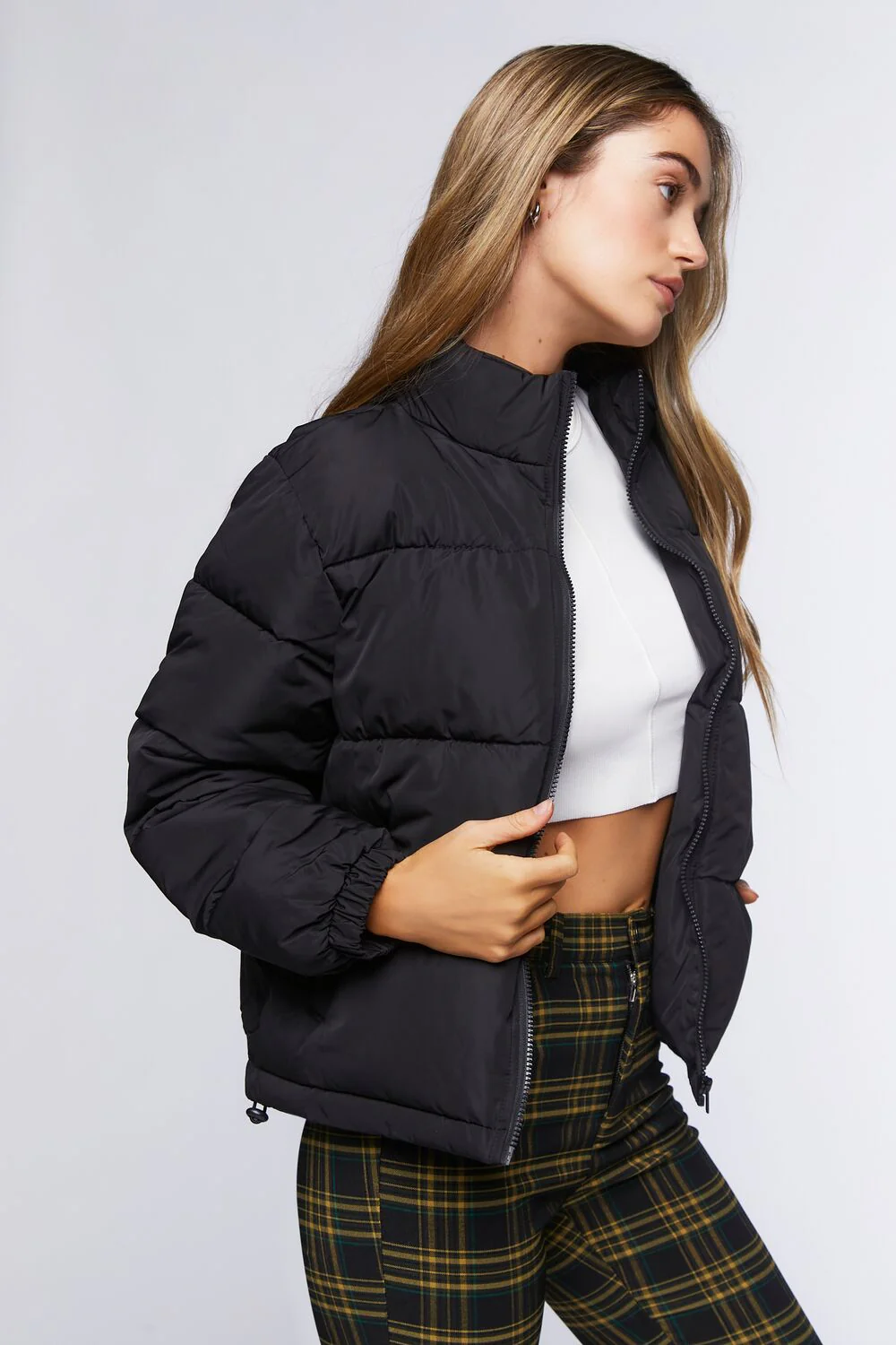 Quilted Puffer Jacket - Image 2