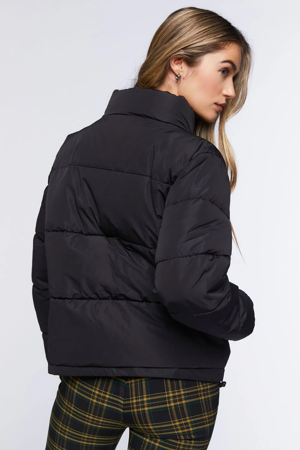 Quilted Puffer Jacket - Image 3