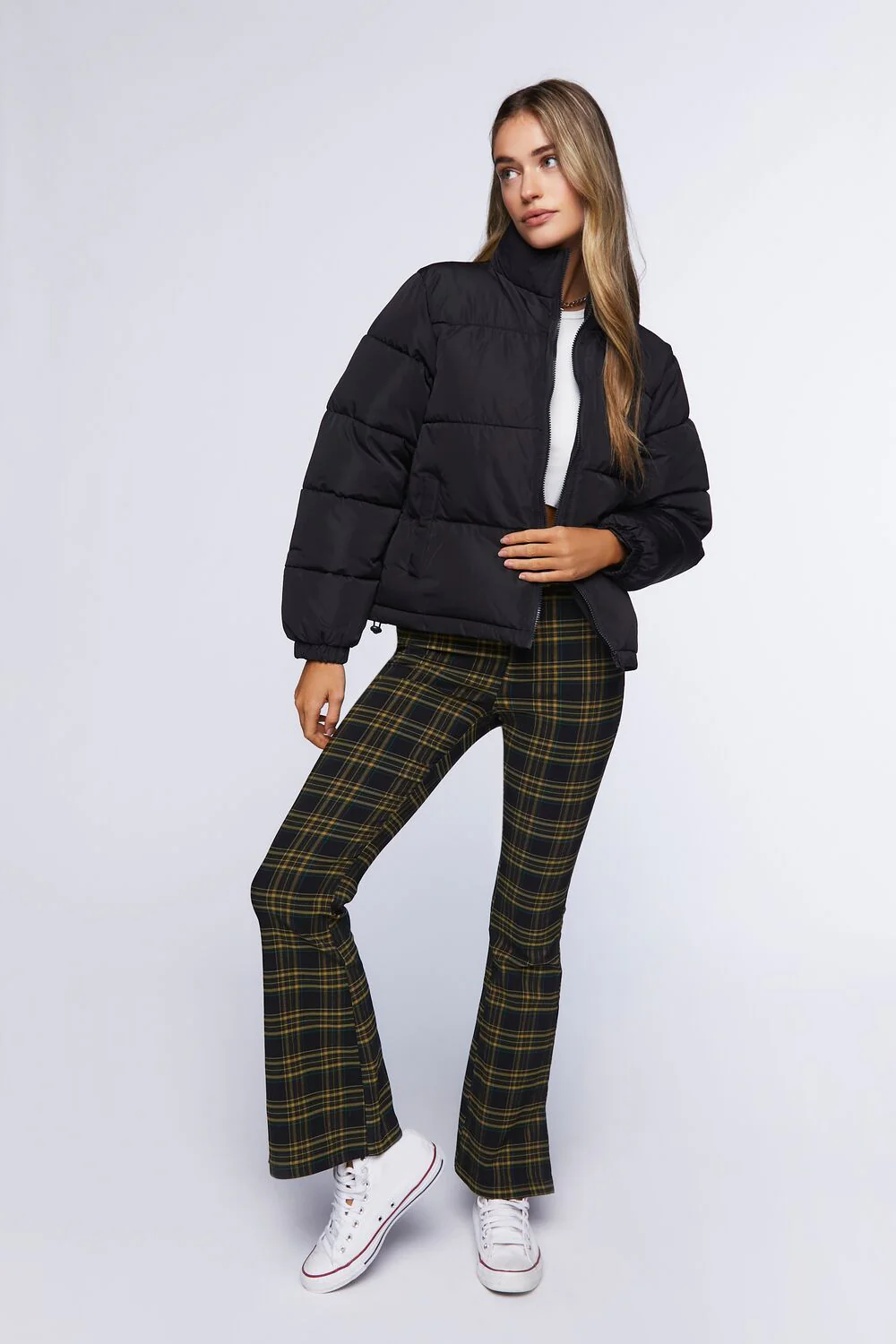 Quilted Puffer Jacket - Image 4