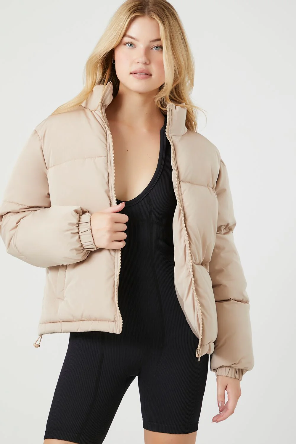 Quilted Puffer Jacket - Image 6