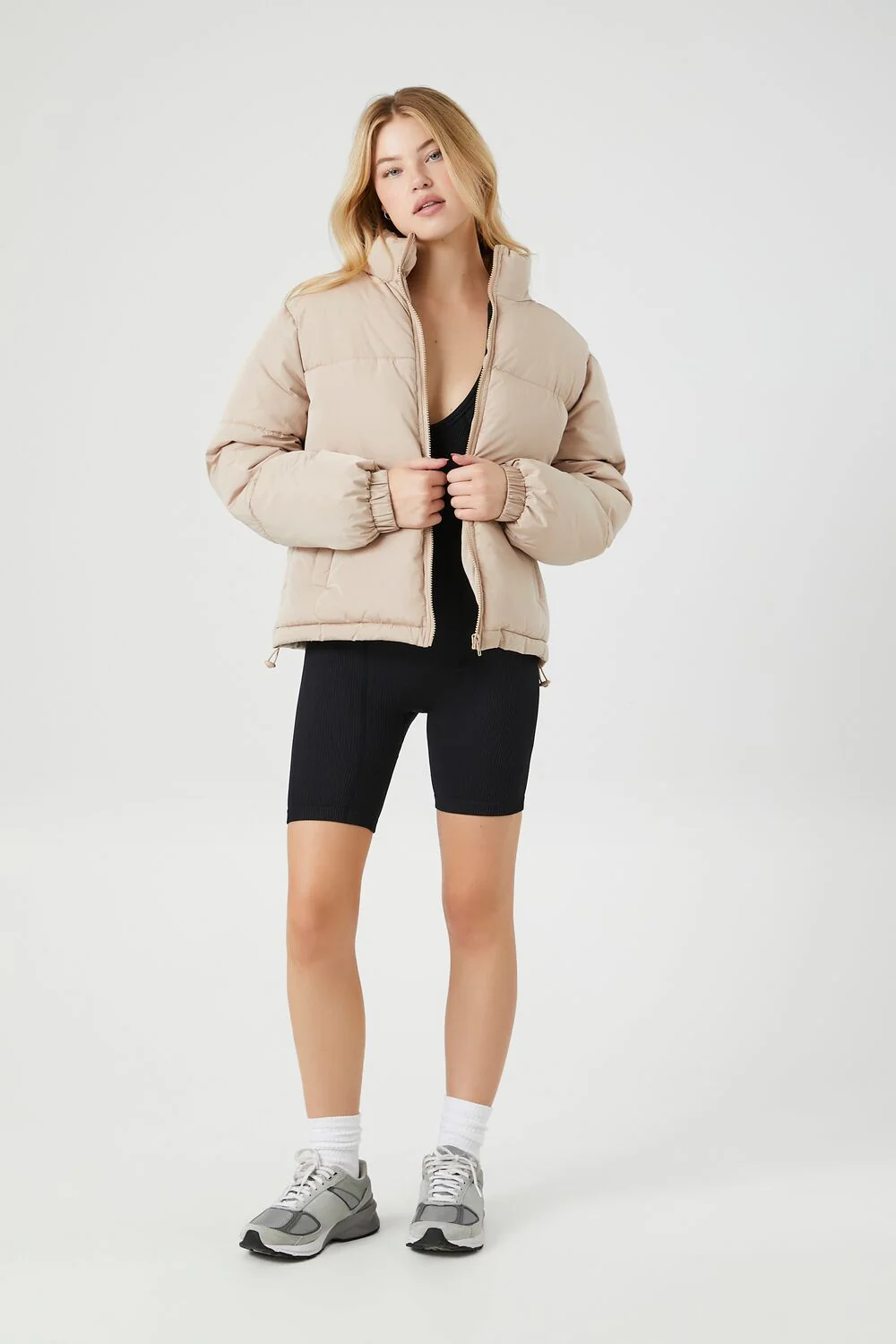 Quilted Puffer Jacket - Image 9