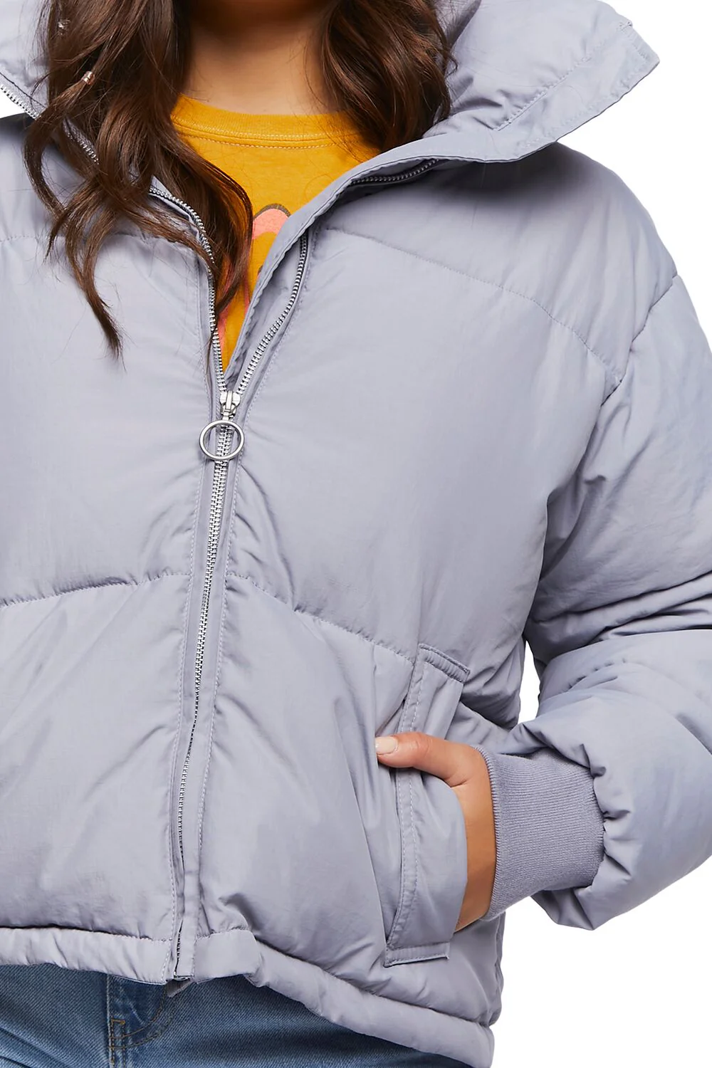 Quilted Puffer Jacket - Image 5