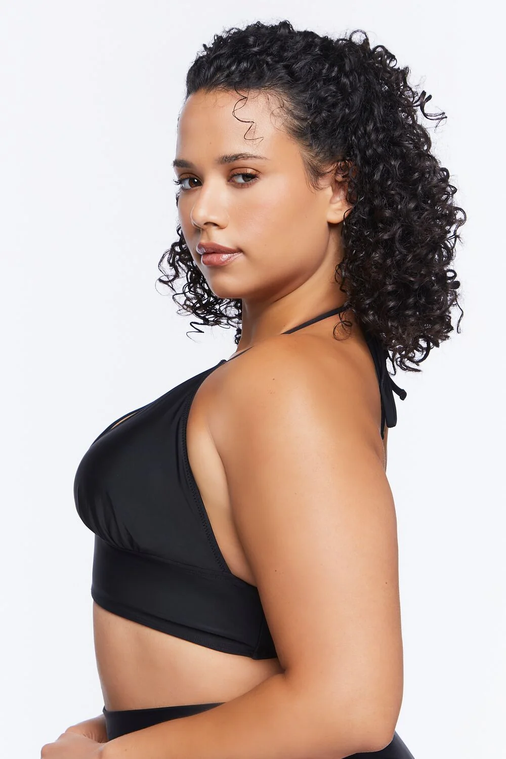 Plus Size Halter Bikini Top - Image 2
