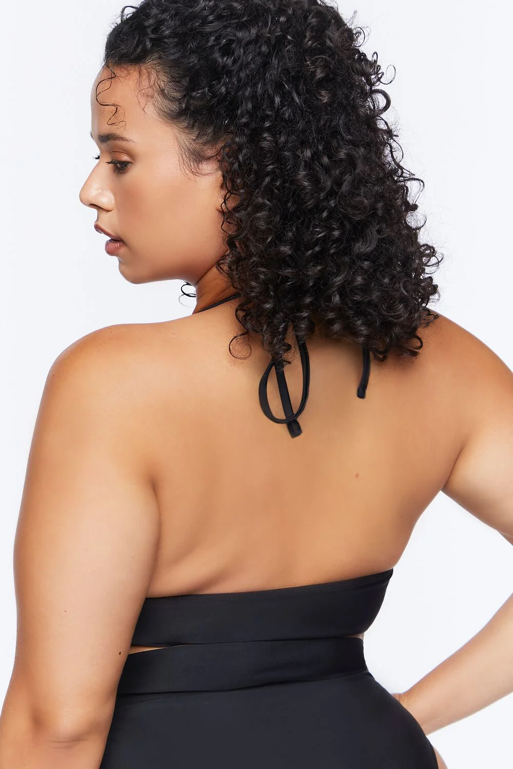 Plus Size Halter Bikini Top - Image 3