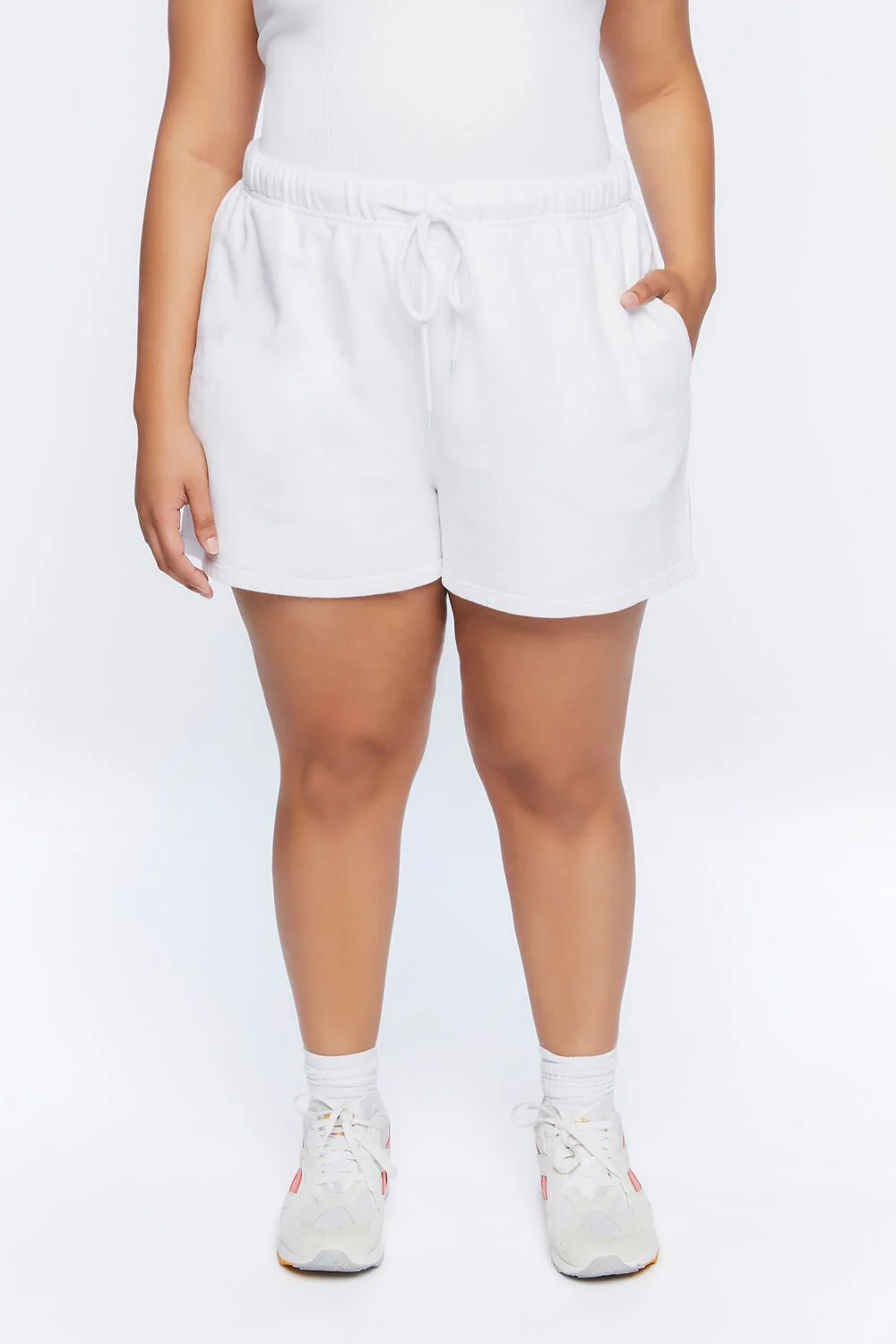Plus Size Drawstring Shorts - Image 7