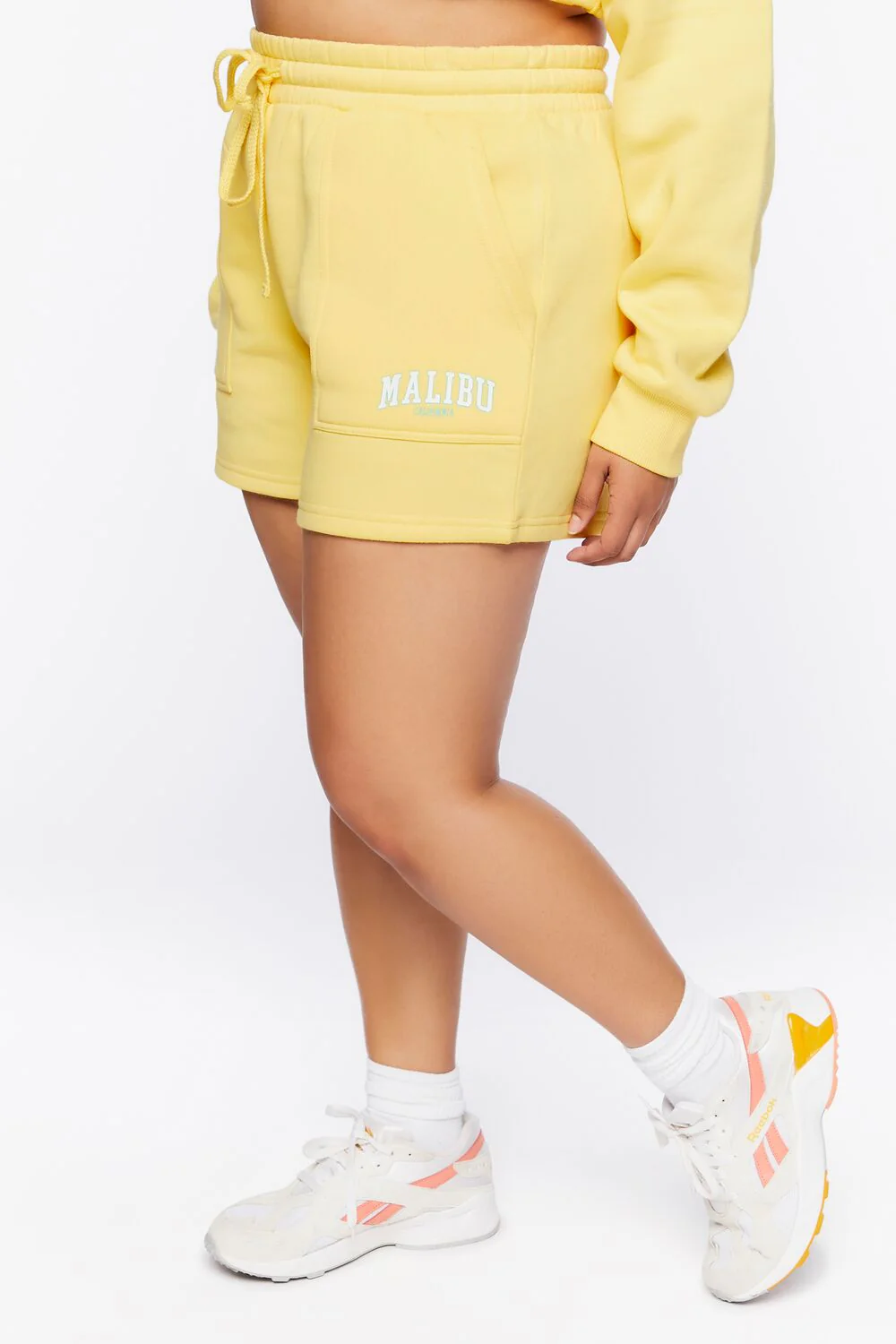 Plus Size Malibu California Drawstring Shorts - Image 3