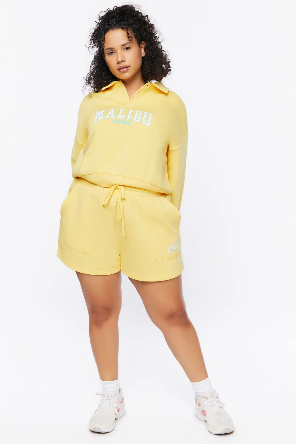 Plus Size Malibu California Drawstring Shorts - Image 5