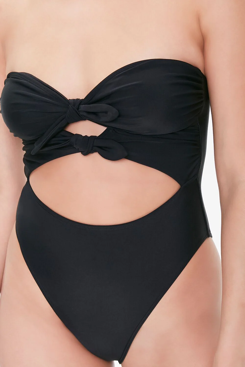 Bow Cutout One-Piece Swimsuit - Image 4