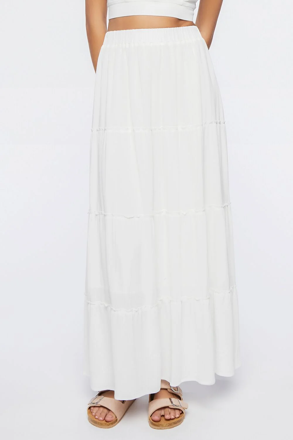 Sweetheart Cropped Cami & Maxi Skirt Set - Image 5