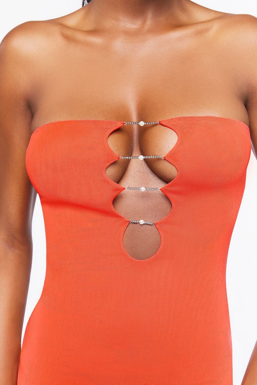 Cutout Mini Tube Dress - Image 5